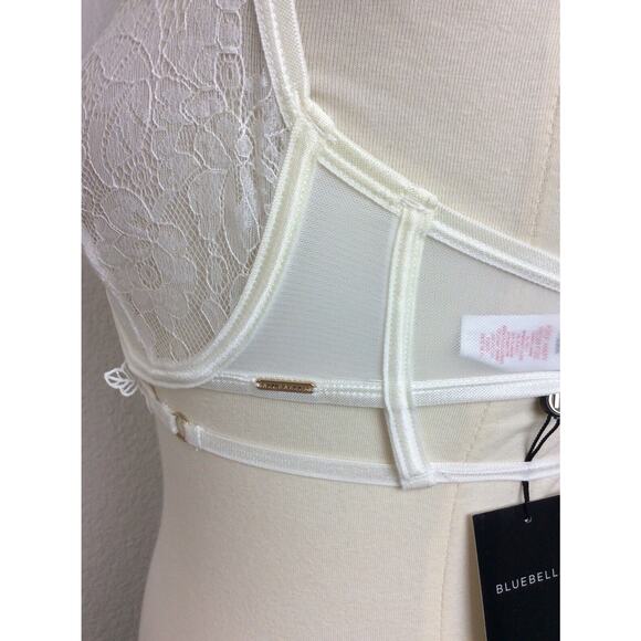 Bluebella Lumi Lingerie Bra Floral Lace Cage FLAW - Picture 6 of 10